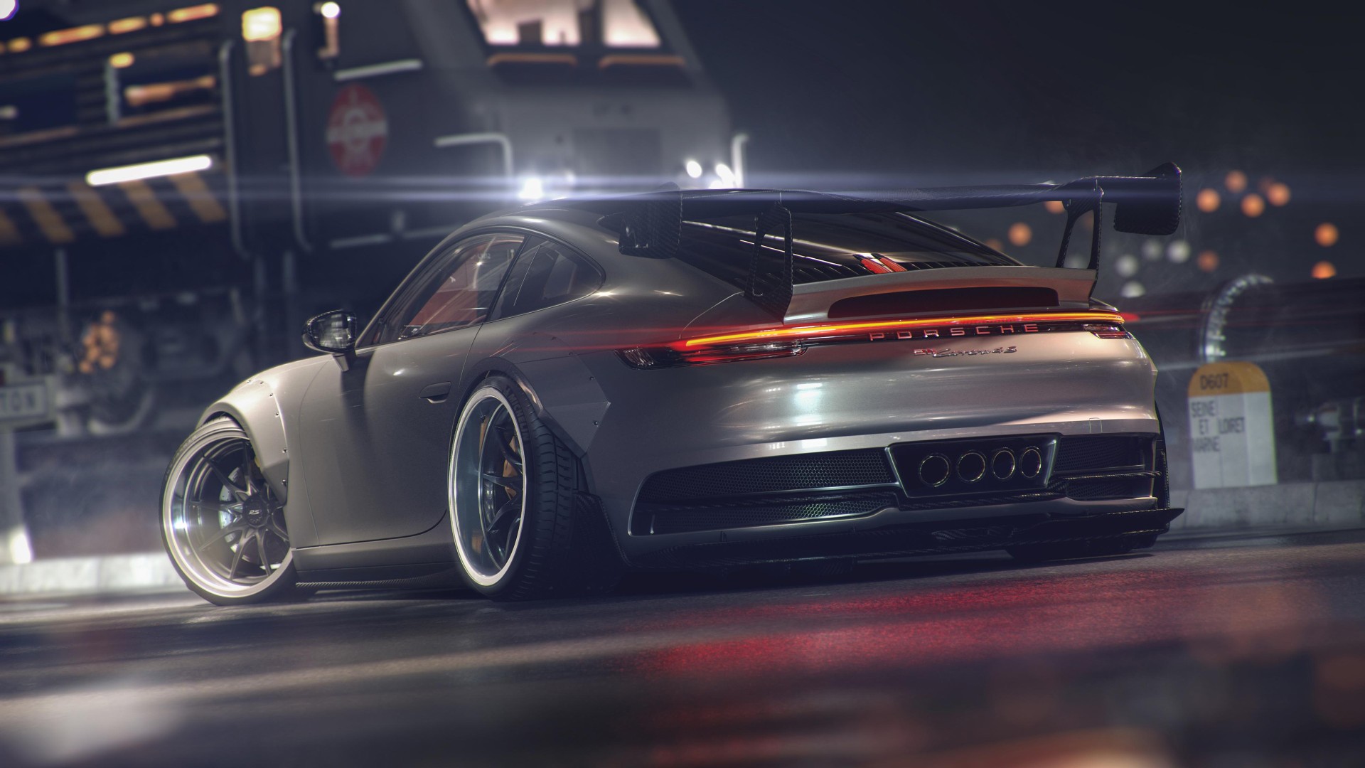 Geradlinigkeit und technische perfektion sollen hier zu . Porsche 911 GT 4K 4 Wallpaper | HD Car Wallpapers | ID #12370