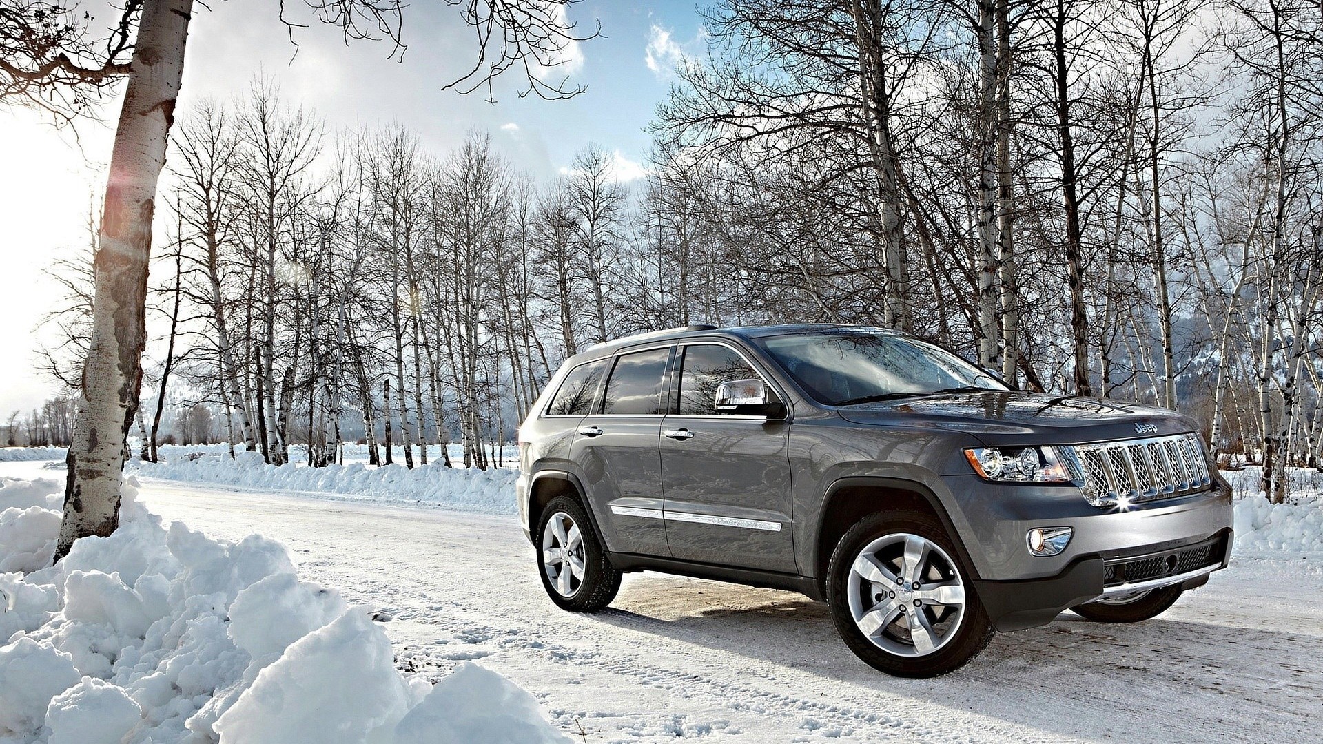 Where's the best place to buy a kia soul near me? Jeep Grand Cherokee In Snow 1920x1080 Car - 9to5 Car