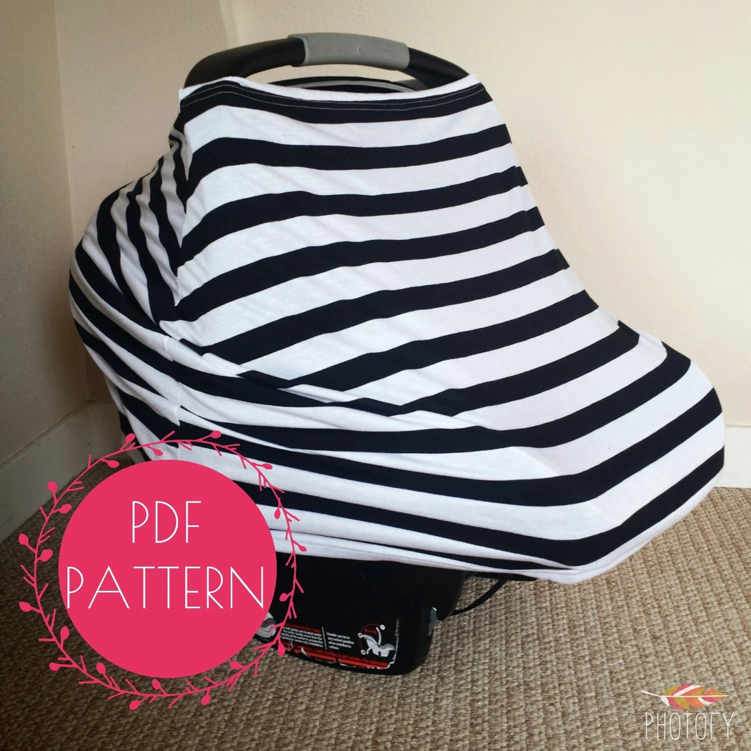 26 4.7 out of 5 stars. Car Seat Cover Nursing Cover Sewing Pattern DIY Stretchy Baby