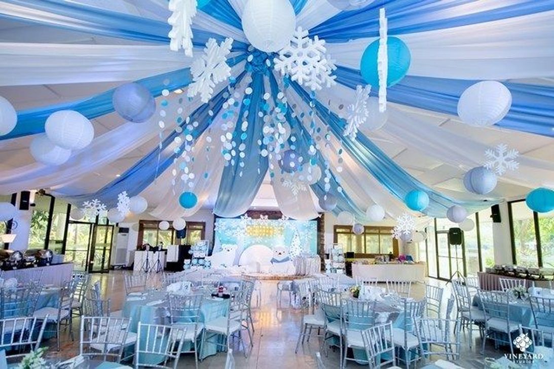 32 Awesome Winter Wonderland Party Decorations Ideas - MAGZHOUSE