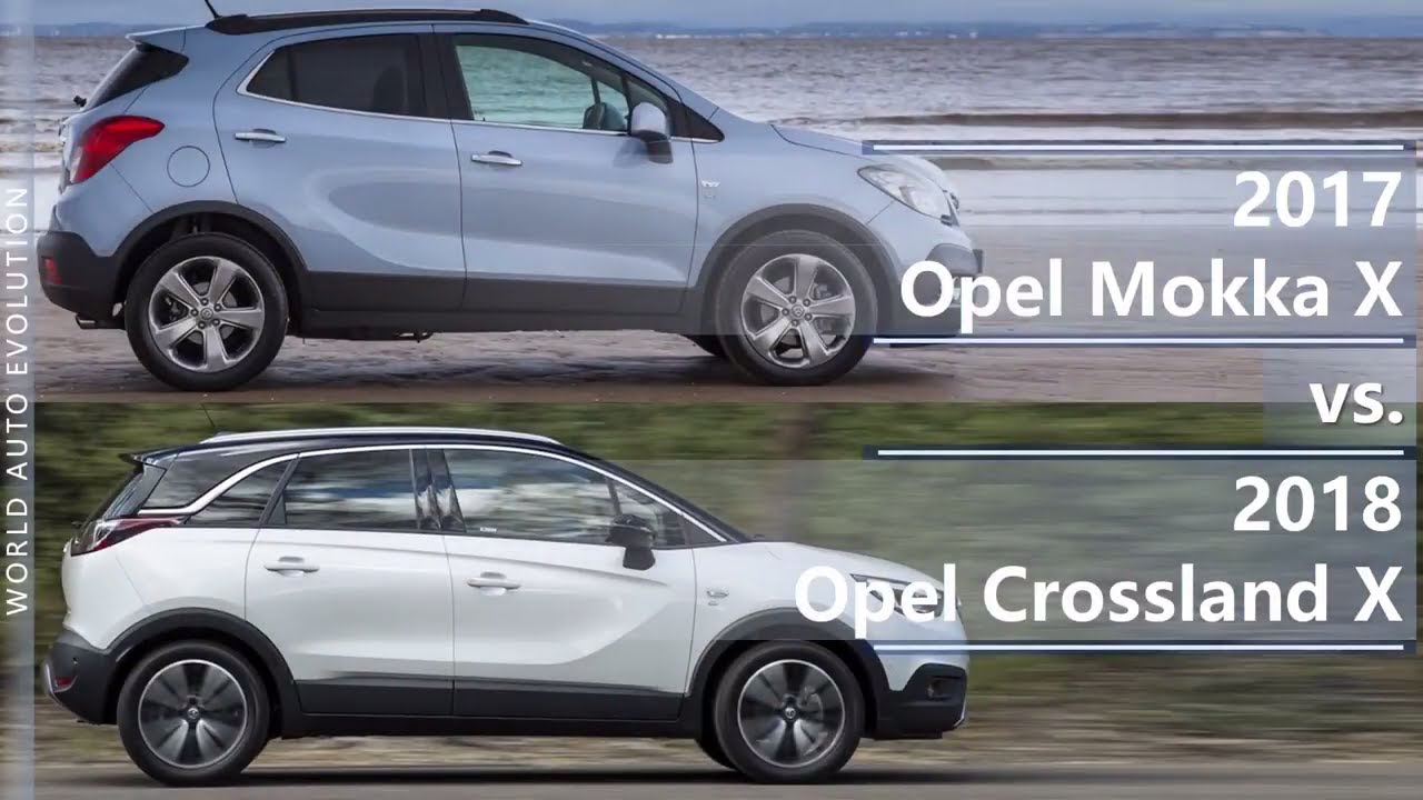 Featuring a new bold exterior design, crossland is the perfect family suv with its compact exterior and roomy interior. 2017 Opel Mokka X vs 2018 Opel Crossland X (technical comparison) - YouTube