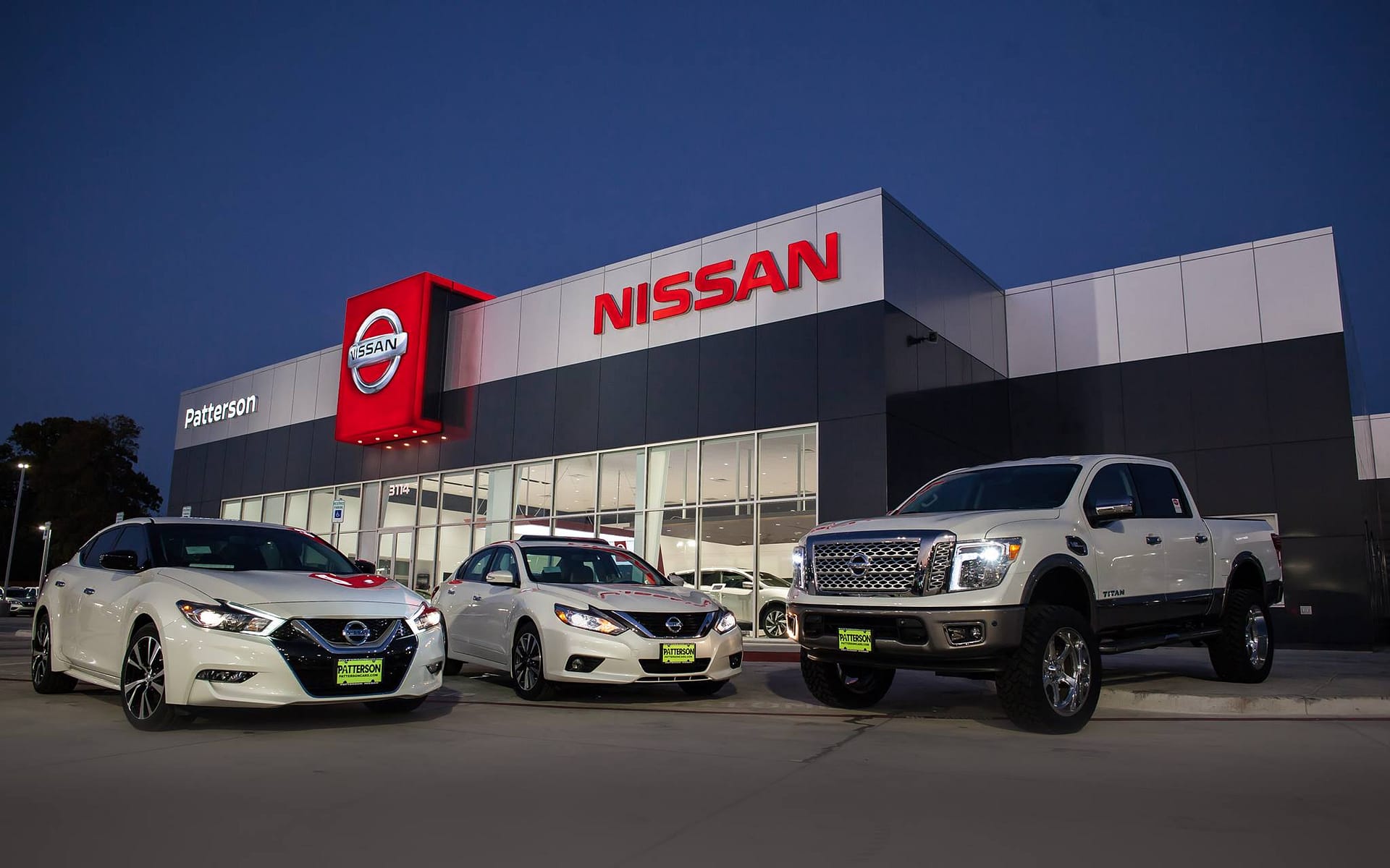 Patterson Nissan dealer in Longview, Texas