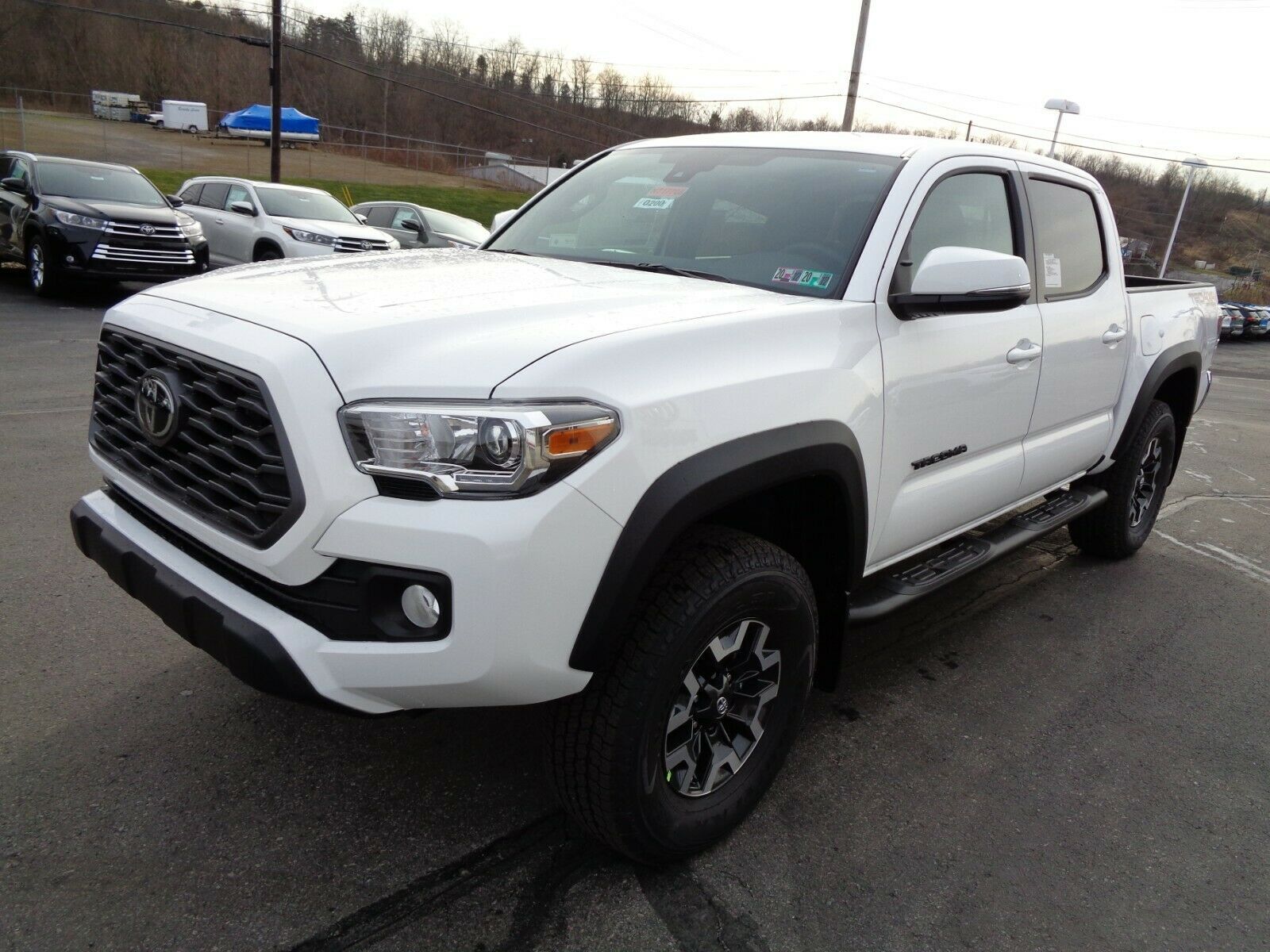 Its durability, performance and good looks make it easy to see why the tacoma has so many fans. Used 2020 Toyota Tacoma New 2020 Double Cab 4x4 3 5l 4wd Trd Offroad Stick New 2020 Tacoma Double Cab 4x4 Trd Off Road 6 Speed Manual 4wd Super White Paint 2020 Toyota Tacoma Tacoma Trd