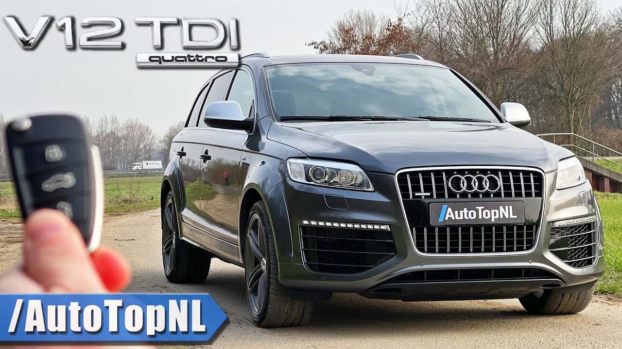 Du suchst einen audi q7 suv? Audi Q7 V12 Tdi Review On Autobahn No Speed Limit By Autotopnl Youtube