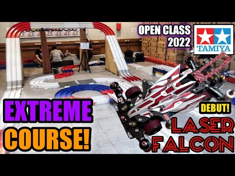 Explore the line of tamiya 4wd vehicles at plaza japan. Tamiya Mini 4wd Open Class 2022 Laser Falcon Debut On Extreme Course Mini 4wd ããåé§ Youtube