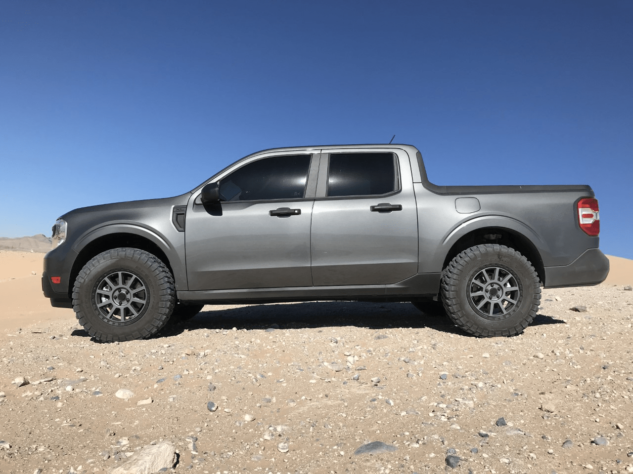 Priced at under $20000 to start, financing is available for less than $300/month on some models of the 2022 ford maverick compact pickup truck. Ford Maverick Gets Lifted Hard Working Trucks