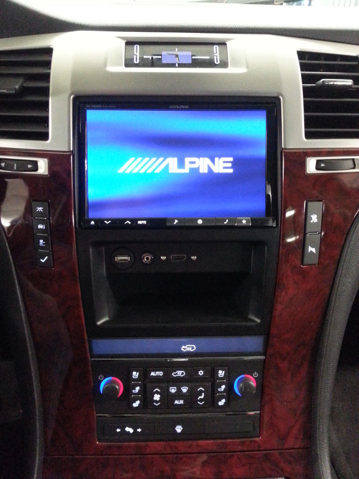 Tint world® has everything you need for custom car audio and video system: 2009 Cadillac Escalade - Car & Marine Audio/Video install
