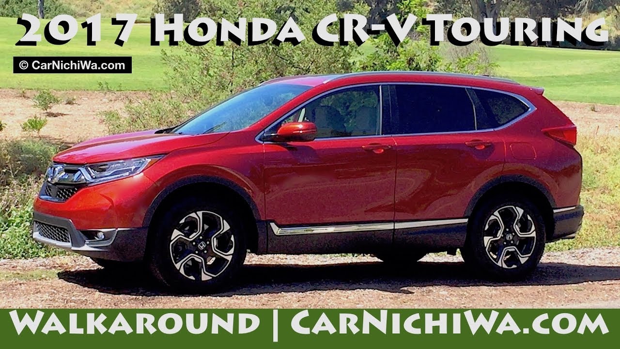 Es ist ein suv mit einem intelligenten, hochentwickelten e: 2017 Honda CR-V Touring | Walkaround | CarNichiWa.com
