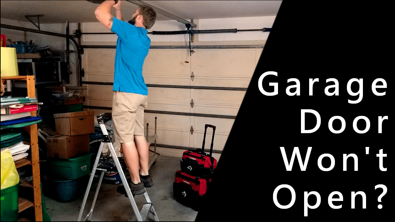 Garage Door Makes Noise But Won T Open Fixitwithjerry
